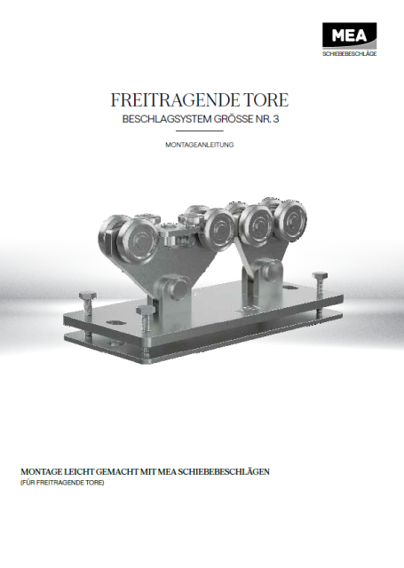 Freitragende Tore Größe Nr. 3